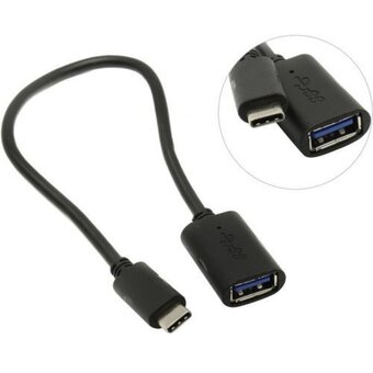  Адаптер VCOM CU409 USB3.1 C/USB3.0 0.2m 