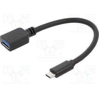  Адаптер VCOM CU409 USB3.1 C/USB3.0 0.2m 