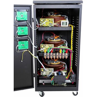  Стабилизатор напряжения Ресанта ACH-30000/3-ЭМ, 30кВт черный (63/4/7) 