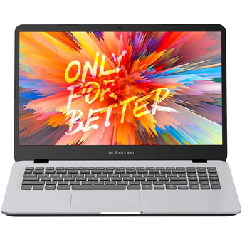  Ноутбук MAIBENBEN M547 Pro (M5471SA0LSRE1) 15.6", IPS, AMD Ryzen 7 Pro 4750U 1.7ГГц, 8 ядер, 8ГБ DDR4, 256ГБ SSD, AMD Radeon, Linux, серебристый 