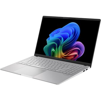  Ноутбук ASUS Vivobook S 15 OLED S5507QA-MA052W (90NB14Q2-M00630) 15.6", 2024, OLED, Qualcomm Snapdragon X Elite X1E 78 100 3.4ГГц, 12 ядер, 32ГБ LPD 