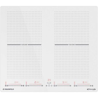  Варочная поверхность MAUNFELD CVI594SF2WH Inverter 