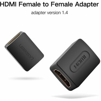  Адаптер/переходник UGREEN 201070 HDMI Female to Female Adapter black 