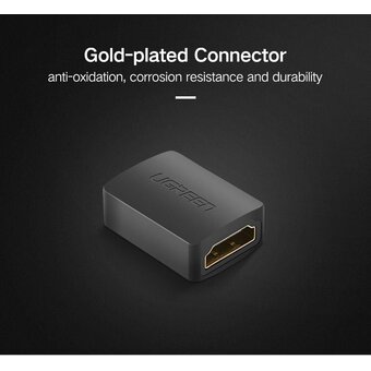  Адаптер/переходник UGREEN 201070 HDMI Female to Female Adapter black 
