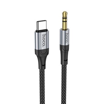  Аудио-адаптер HOCO UPA26 Fresh digital audio conversion cable Type-C черный 