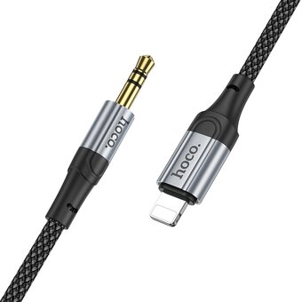  Аудио-адаптер HOCO UPA26 Fresh digital audio conversion cable iP черный 