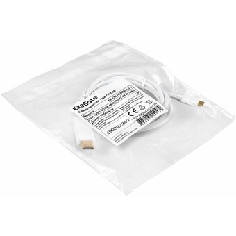  Кабель-адаптер ExeGate EX-CM-HDMI2M-0.1 EX294722RUS Type C-HDMI USB Type C/19M 4K 120HZ 8K 30Hz 1,8м 