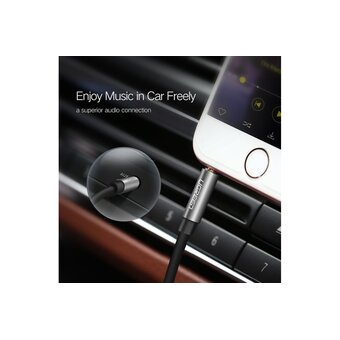  Кабель UGREEN AV119 10736 3.5mm Male to 3.5mm Male Cable 3m Black 