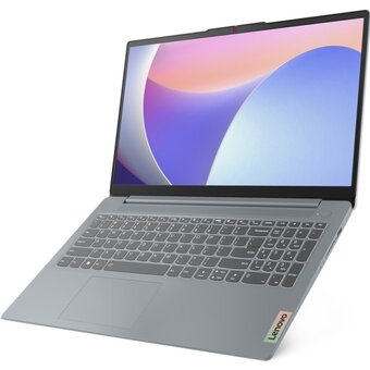  Ноутбук Lenovo IP3 Slim 15IRH8 (83EM007LPS) 15.6" FHD IPS, Core i5-13420H, 8Gb, 512Gb SSD, no OS, FP, Backlit, серый 
