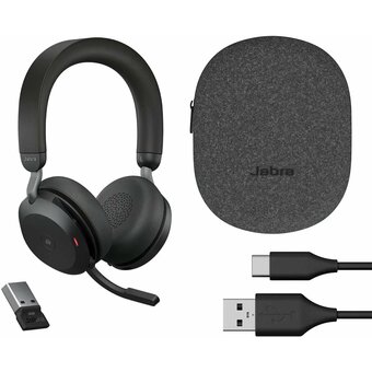  Гарнитура Jabra Evolve2 75 (27599-999-989) черный 