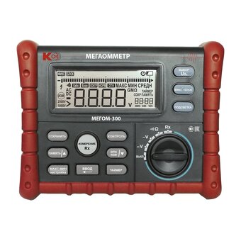  Мегаомметр КС Мегом-300 (47399) цифровой (с поверкой) 