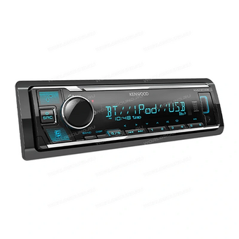  Автомагнитола Kenwood KMM-BT408 1DIN 4x50Вт v4.2 DSP 3 