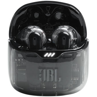  Наушники bluetooth TWS JBL Tune Flex Ghost Black JBLTFLEXGBLK 