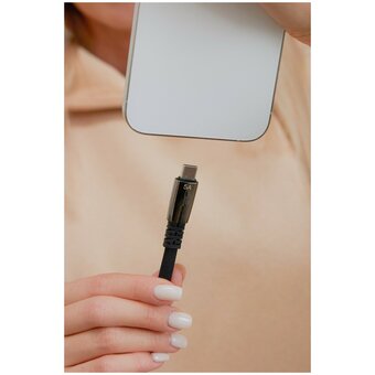 Кабель Accesstyle CC50-F100LED Black 