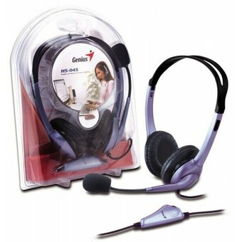  Гарнитура Genius HS-04S фиолетовый 