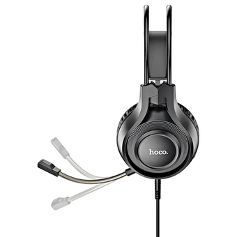  Наушники полноразмерные HOCO W106 Tiger gaming headset black 