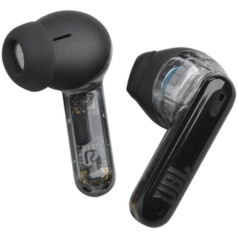  Наушники bluetooth TWS JBL Tune Flex Ghost Black JBLTFLEXGBLK 