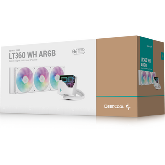  СВО DeepCool LT360 ARGB (R-LT360-WHAMNC-G-1), white Ret 