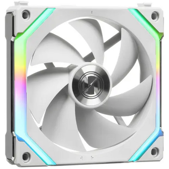  Вентилятор Lian Li Uni Fan SL120 V2 White /UF-SL120V2-1W/ (G99.12SLV21W.R0) 120x120x28мм (PWM, ARGB, 250-2000 об/мин, 29.2dBa) 