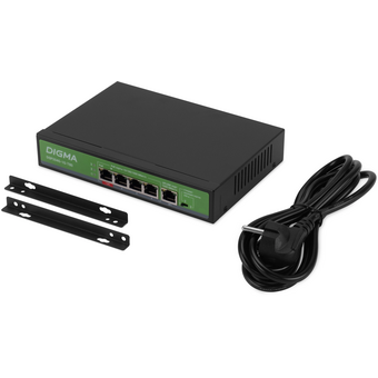  Коммутатор Digma DSP204G-1G-T80 (L2) 