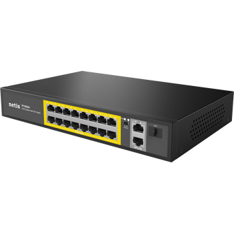  Коммутатор неуправляемый PoE+ Netis P116GH 