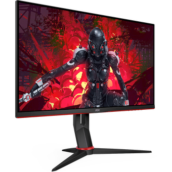  Монитор AOC Q27G2U черный/красный 