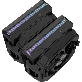  Вентилятор Alseye W700-B (W700-B(USA)) 134*148*159mm, 1000-2200RPM, 33.18-86.2CFM, 20-35.3dBA, 12V, 0.02-0.3A, Dual Ball 