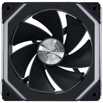  Вентилятор Lian Li Uni Fan SL120 V2 Reverse Black /UF-RSL120V2-1B/ (G99.12RSLV21B.R0) 120x120x28мм (PWM, ARGB, 250-2000 об/мин, 29.2dBa) 