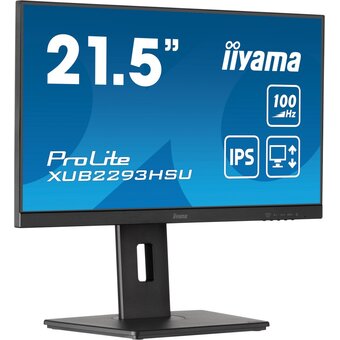  Монитор Iiyama ProLite XUB2293HSU-B6 черный 