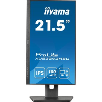  Монитор Iiyama ProLite XUB2293HSU-B6 черный 