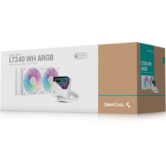  СВО DeepCool LT240 ARGB (R-LT240-WHAMNC-G-1), white Ret 