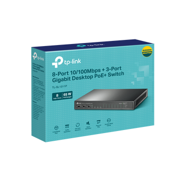  Настольный коммутатор TP-Link TL-SL1311P 