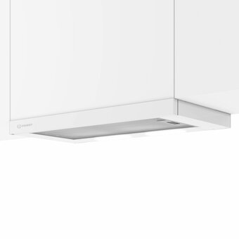  Вытяжка Indesit INT 62HR WH белый управление механическое (1 мотор) 