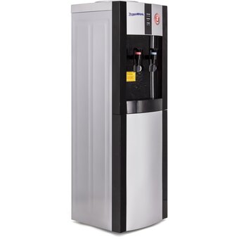  Кулер для воды Aqua Work 16LR (25876) компр.охл, нажим кружкой, Россия, серебристо-черный 