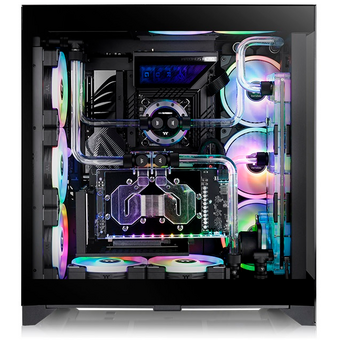  Корпус Thermaltake CTE E600MX (CA-1Y3-00M1WN-00) Hydrangea Blue черный без БП E-ATX 11x120mm 4x140mm 2xUSB3.0 audio bott PSU 