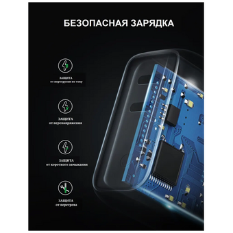  Зарядное устройство UGREEN CD294 (15327) Nexode Mini USB-C+USB-C 45W PD GaN Fast Charger EU White 
