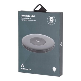  Беспроводное ЗУ Accesstyle Darkslate 15W, 5Вт 