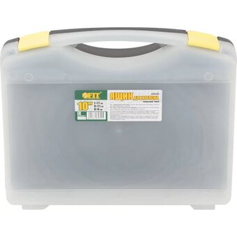  Органайзер для крепежа FIT Рoc 65642 прозрачный 10" (27х21х8 см) 