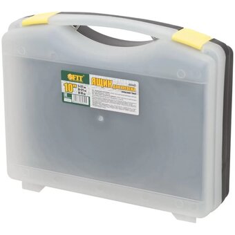  Органайзер для крепежа FIT Рoc 65642 прозрачный 10" (27х21х8 см) 