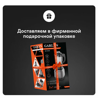  Блендер GARLYN SM-3000 черный 