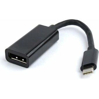  Переходник Cablexpert A-CM-DPF-01 USB Type-C/DisplayPort 15см 