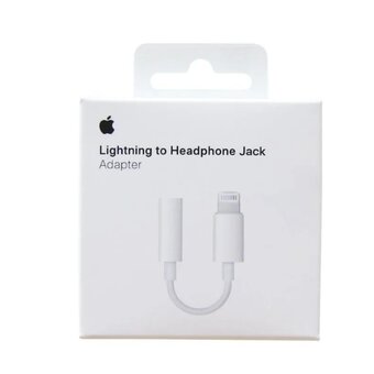  Переходник Apple MMX62FE/A lightning to 3.5mm Headphone Jack 