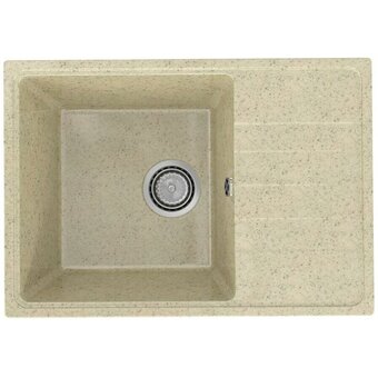  Кухонная мойка Practik PR-M 600-002 Слоновая кость 