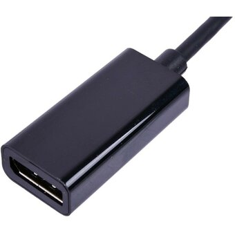  Переходник Cablexpert A-CM-DPF-01 USB Type-C/DisplayPort 15см 