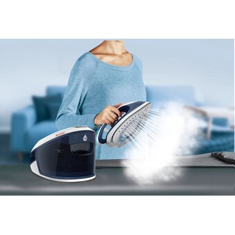  Парогенератор Tefal SV8001E1 синий/белый 