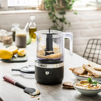  Кухонный комбайн KitchenAid 5KFCB519EBM черный 