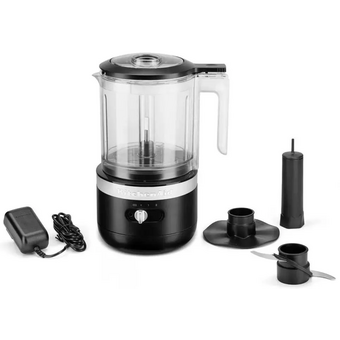  Кухонный комбайн KitchenAid 5KFCB519EBM черный 