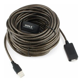  Кабель удлинитель Cablexpert UAE-01-15M USB 2.0 активный AM/AF 15м 
