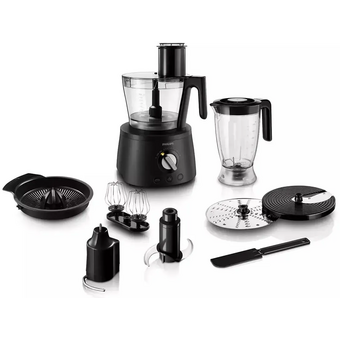  Кухонный комбайн Philips HR7776/90 черный 