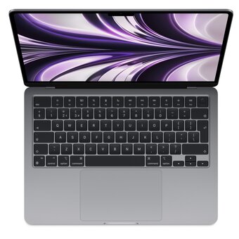  Ноутбук Apple MacBook Air MLXX3/2 (Z15T000AZ) 13-inch M2 with 8-core CPU, 10-core GPU/16Gb/512GB SSD - Space Gray/RU 